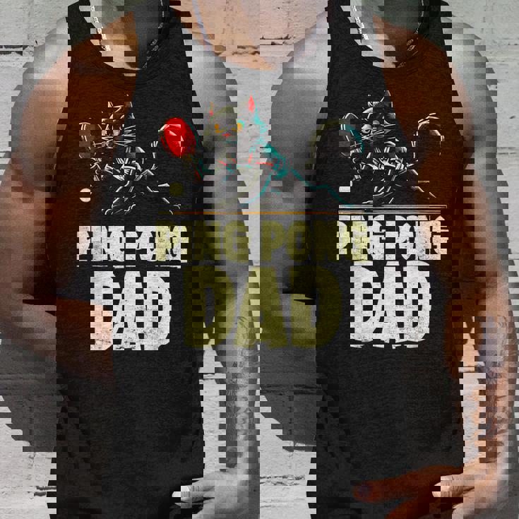 卓球 黒猫パパピンポン 黒猫ピンポン タンクトップ 彼への贈り物