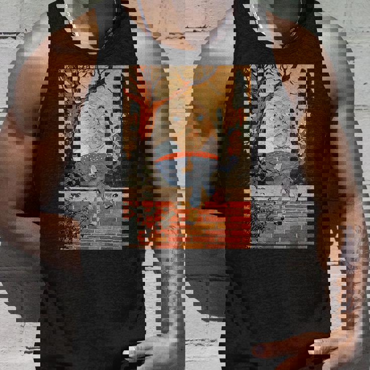 古典的なおとぎ話の保育園は壁にハンプティダンプティ土をライムズ タンクトップ 彼への贈り物