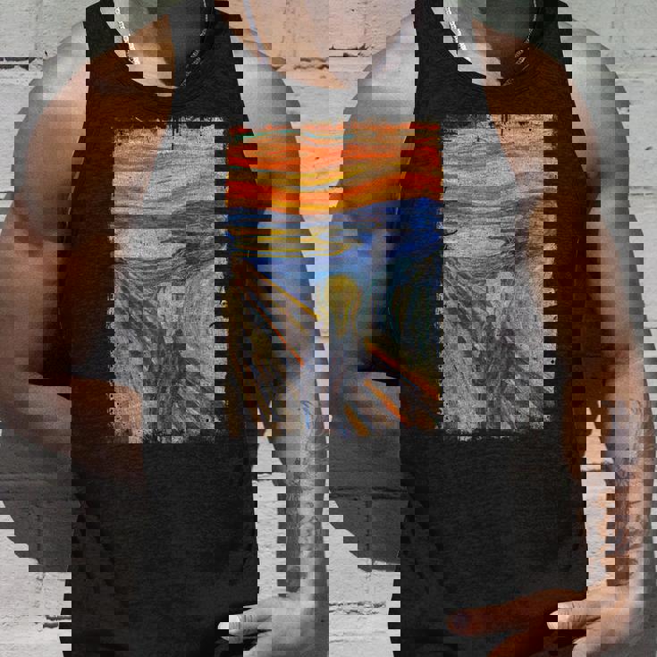 叫びの画家 ムンクの名画 タンクトップ 彼への贈り物