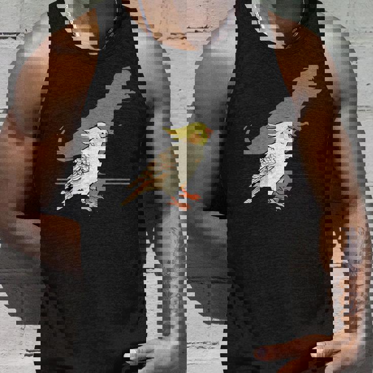 叫ぶオカメインコ オカメインコ好き かわいい 鳥ジョーク 鳥好き インコの飼い主 いんこの飼い主 インコ タンクトップ 彼への贈り物