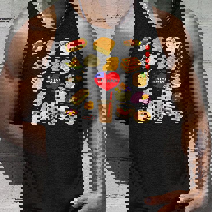 台湾の味 グルメ 国旗 ローカルフード タンクトップ 彼への贈り物