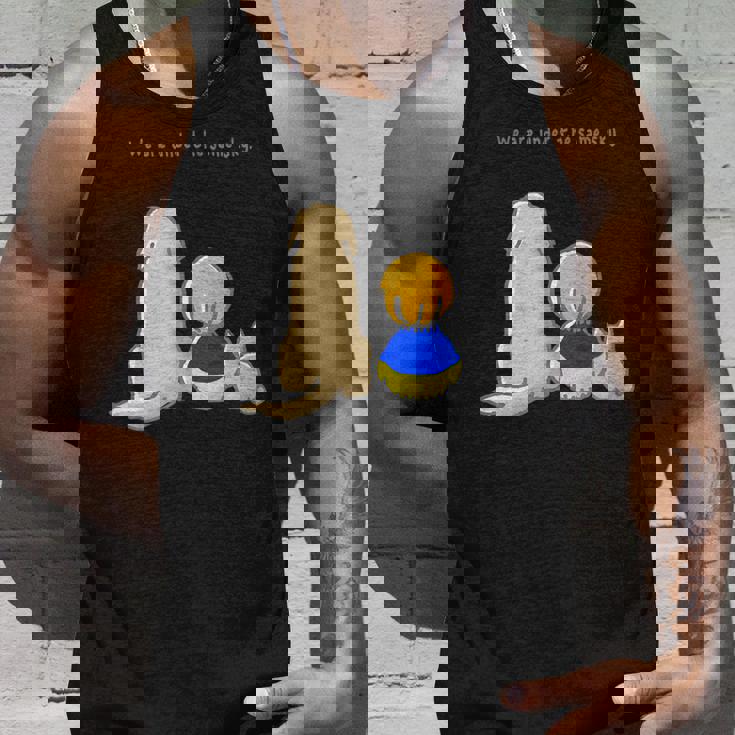 同じ空の下 ウクライナ 反戦 平和 希望 仲間 家族 犬 猫 メンズ レディース キッズ タンクトップ 彼への贈り物