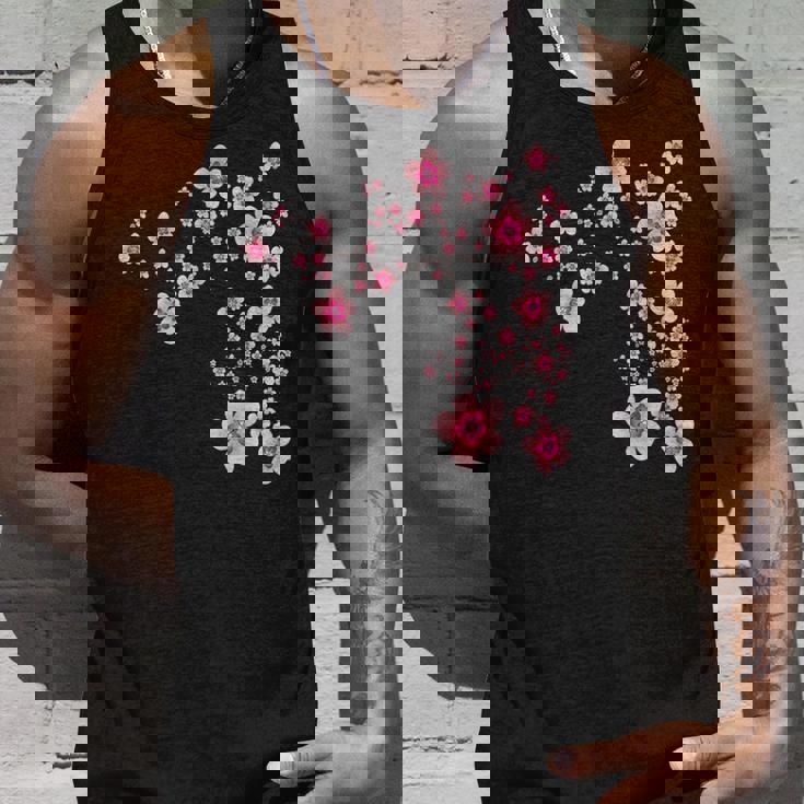 咲く桜 日本 桜 花 喜び タンクトップ 彼への贈り物