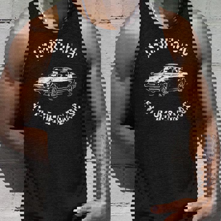 国産 Z 旧車 ヴィンテージカー クラシックカー スポーツカー レトロ ファン 車好き チーム クルー レース Jdm タンクトップ 彼への贈り物