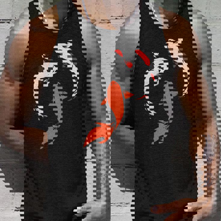 国産鯉 庭 池 魚 タンクトップ 彼への贈り物