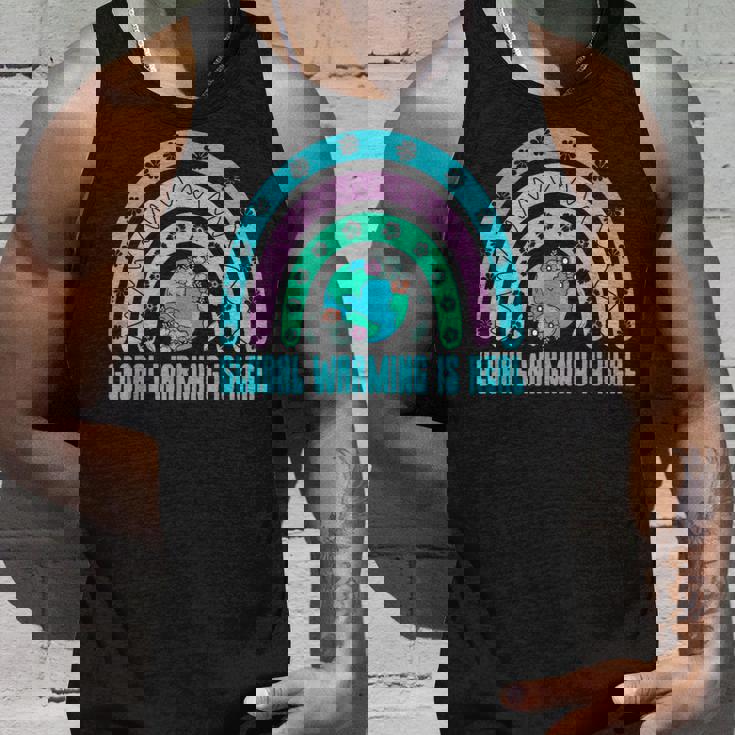 地球温暖化は本当の木の生態系と森の生態系 タンクトップ 彼への贈り物