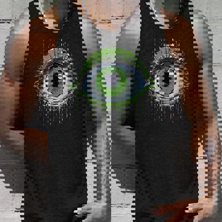 大きな緑の目玉 タンクトップ 彼への贈り物