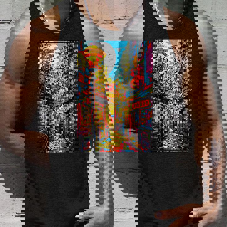 大阪シティポップ ステンドグラス 和美 タンクトップ 彼への贈り物