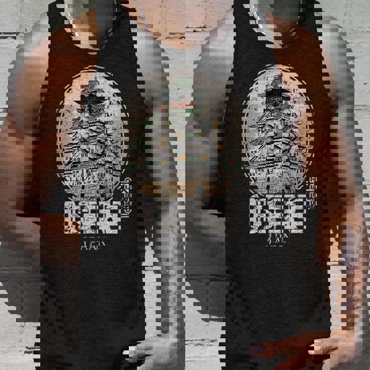 大阪城 日本 お土産 日本の漢字 タンクトップ 彼への贈り物