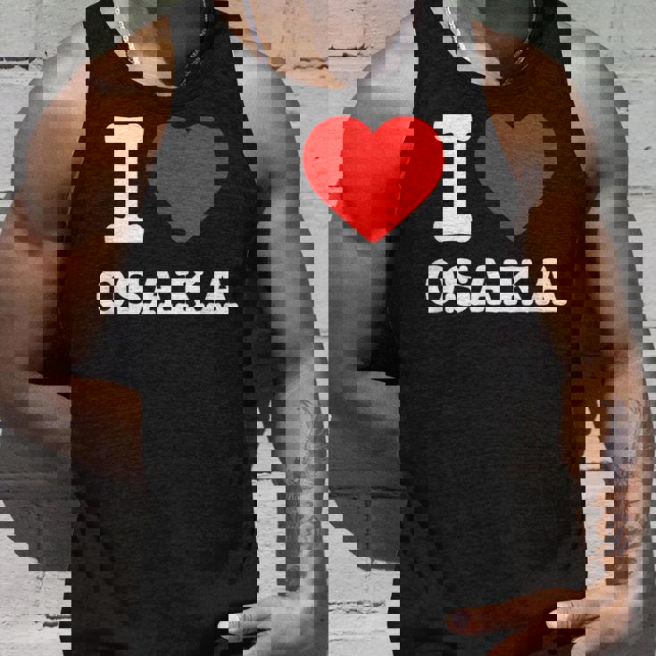 大阪大好き I Love Osaka タンクトップ 彼への贈り物