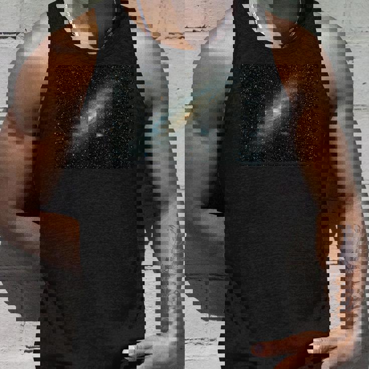 天の川銀河の天体写真 タンクトップ 彼への贈り物