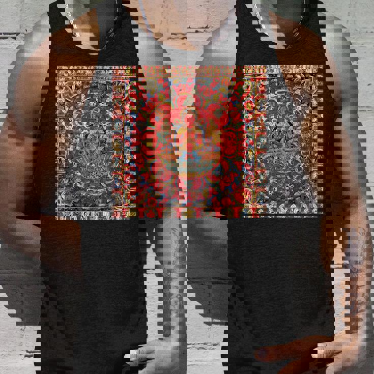 太陽神スーリヤ チベット仏教 タンカ 曼荼羅 仏教 タンクトップ 彼への贈り物