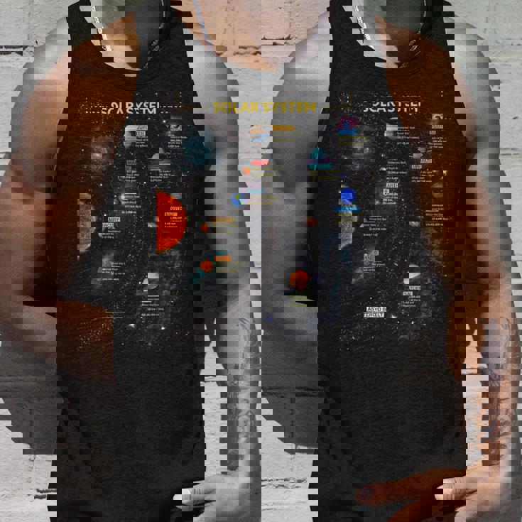 太陽系 宇宙愛好家へのギフトに最適 タンクトップ 彼への贈り物