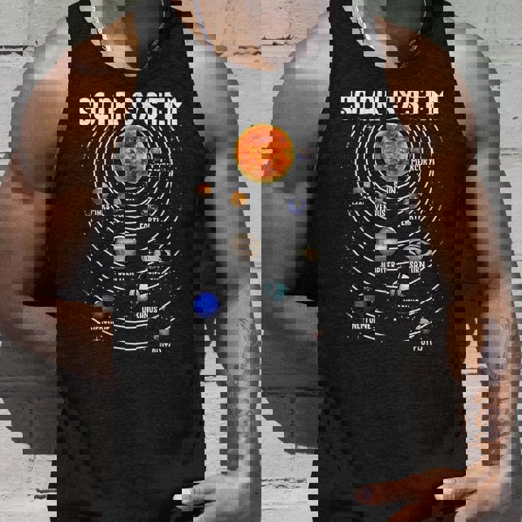 太陽系惑星科学宇宙キッズギフト タンクトップ 彼への贈り物