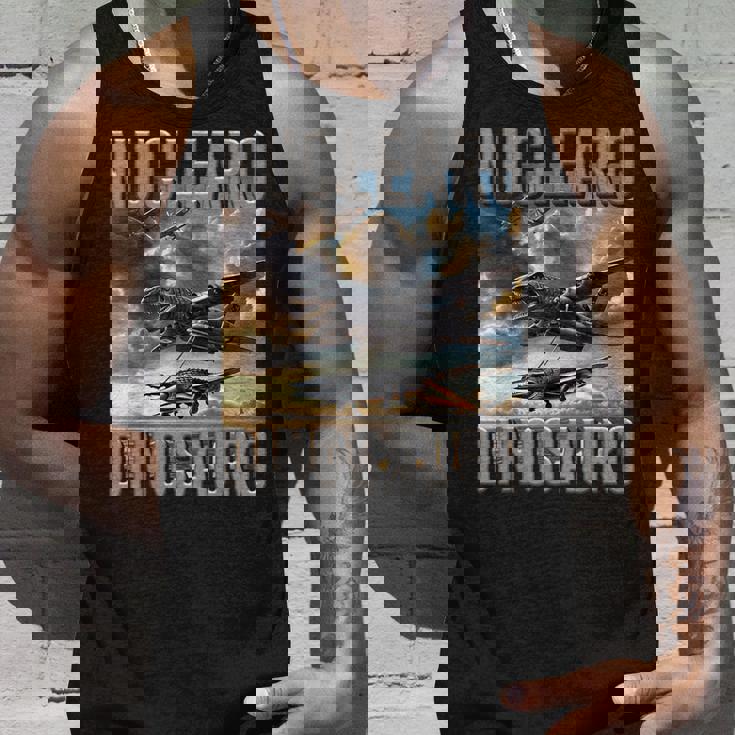 奇妙なミーム 面白い イタリアン ブレインロット ヌクレアロ 恐竜 キッズ タンクトップ 彼への贈り物