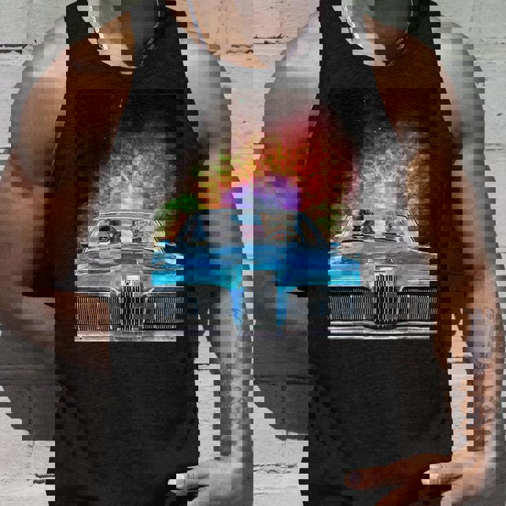 宇宙 銀河 猫 運転 車 タンクトップ 彼への贈り物