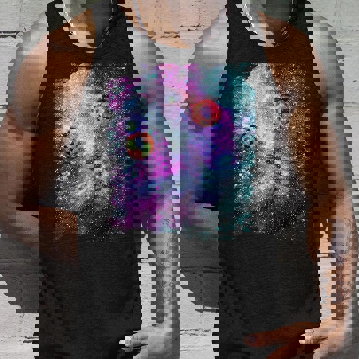 宇宙のかわいいアストロ宇宙猫 タンクトップ 彼への贈り物