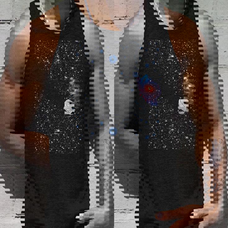 宇宙の星 面白いドレス ロボット掃除機 天の川 タンクトップ 彼への贈り物