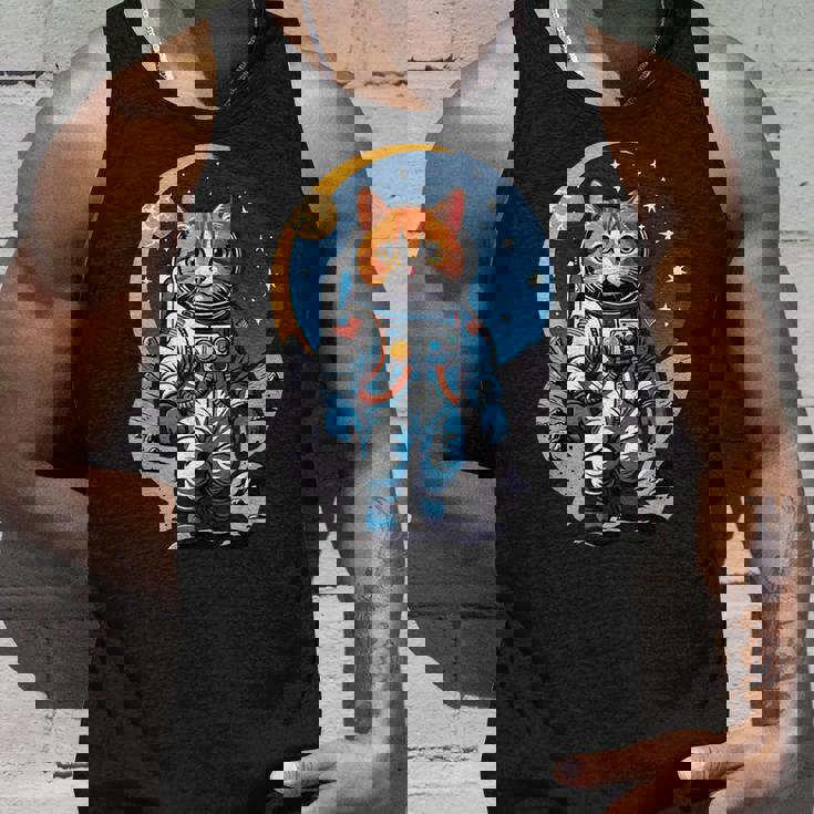 宇宙飛行士 02 宇宙飛行士 猫 タンクトップ 彼への贈り物