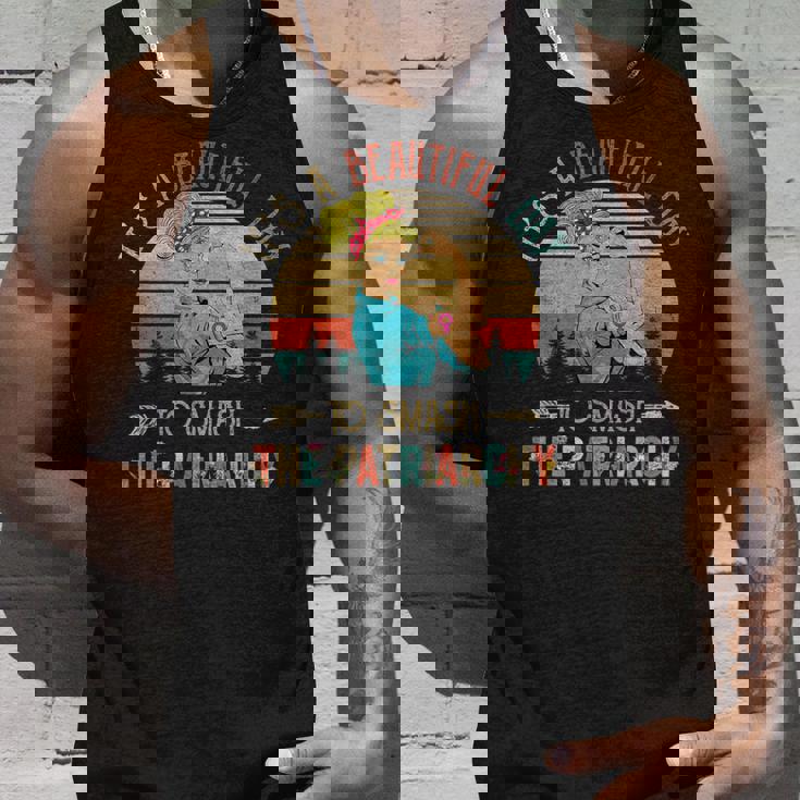 家父長制を打ち砕くには美しい日だ、面白いフェミニズム タンクトップ 彼への贈り物