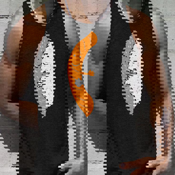 寿司ハギング サーモン キュート 和寿司 タンクトップ 彼への贈り物