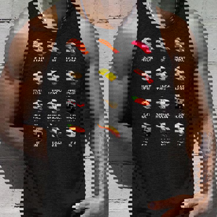 寿司料理日本料理カワイイギフト タンクトップ 彼への贈り物