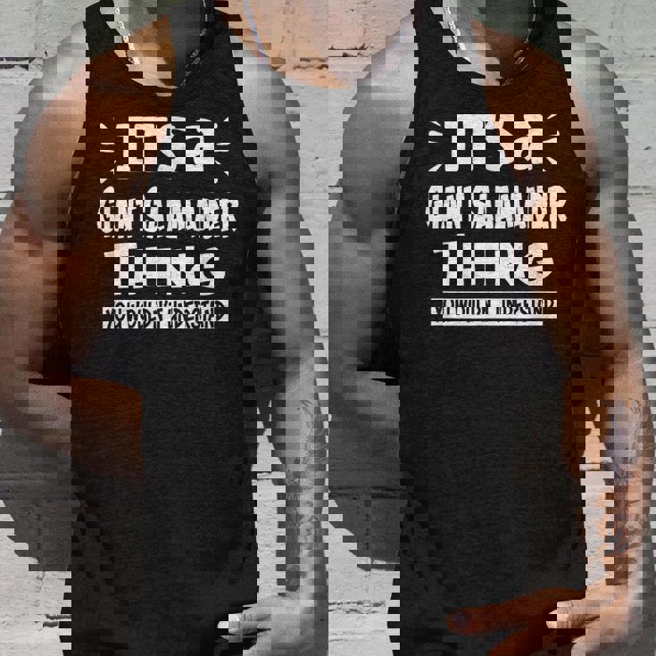 巨大サンショウウオのこと 理解できないアニナル愛好家 タンクトップ 彼への贈り物