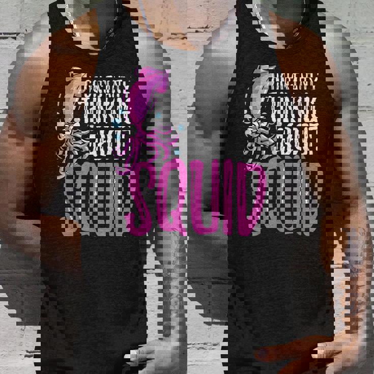 常にイカを考える タンクトップ 彼への贈り物