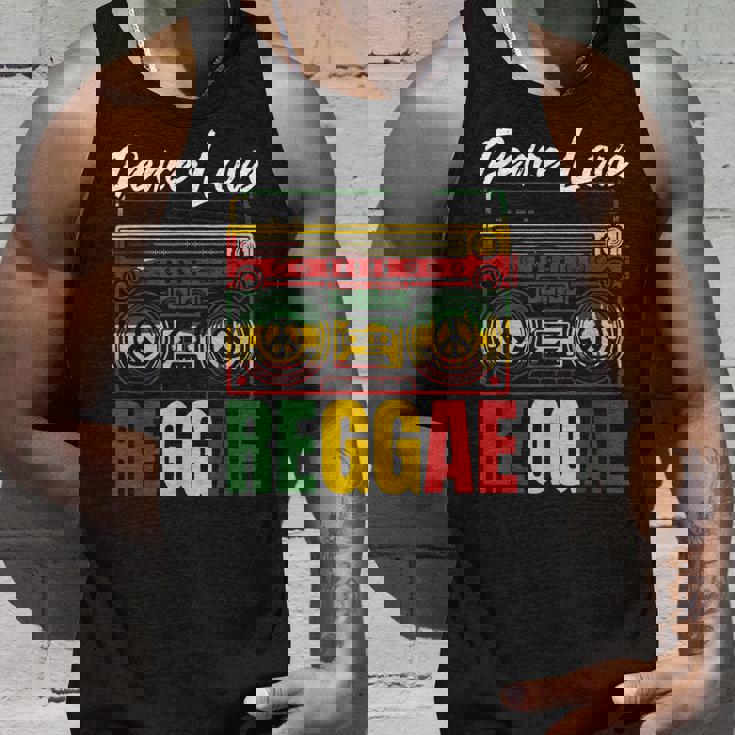 平和 レゲエ音楽 ラスタ ジャマイカ タンクトップ 彼への贈り物