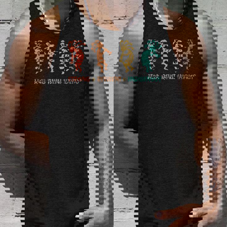 強靭で弾力性のある先住民のココペリ タンクトップ 彼への贈り物