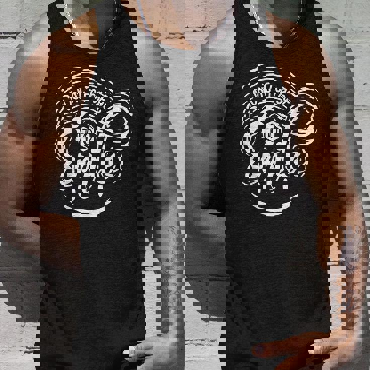 微笑むことを忘れないでください タンクトップ 彼への贈り物