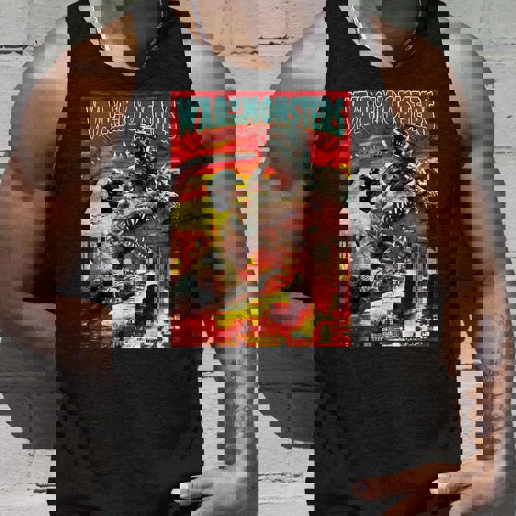 怪獣戦争 怪獣ホラー タンクトップ 彼への贈り物