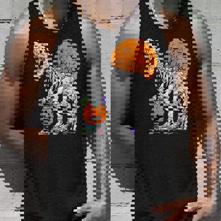 恐竜 T-Rex スケルトン 古代 科医 恐竜 怖い ハロウィン タンクトップ 彼への贈り物