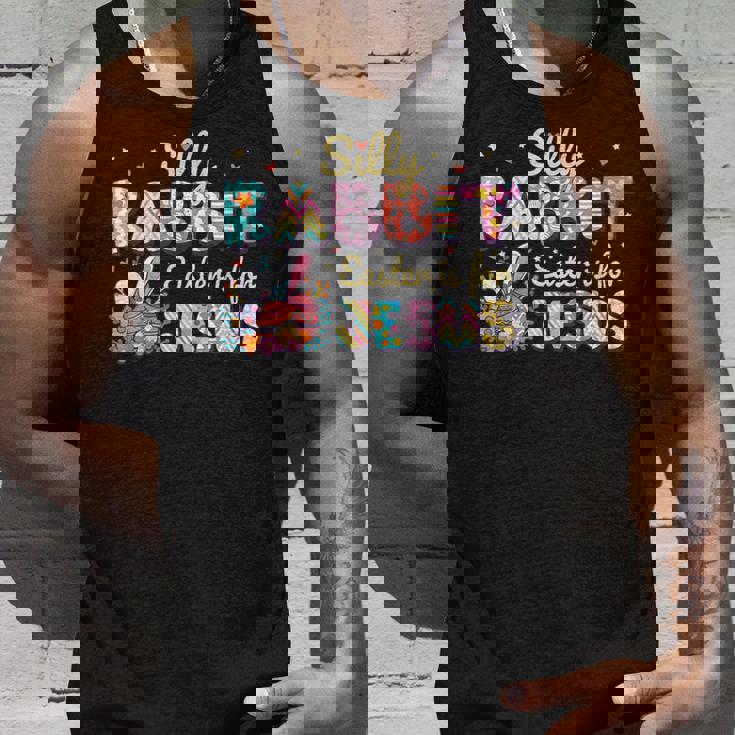 愚かなウサギ イースターはイエスのためです イースターバニー かわいいクリスチャン タンクトップ 彼への贈り物