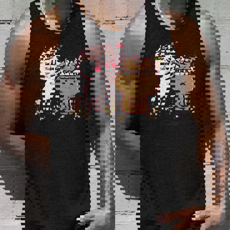 愛しすぎて大好きすぎる。 お花の冠 タンクトップ 彼への贈り物