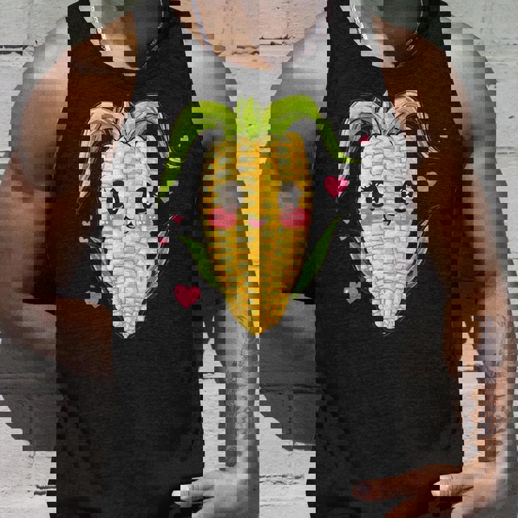 愛らしいかわいいコーンのハート付き。 タンクトップ 彼への贈り物