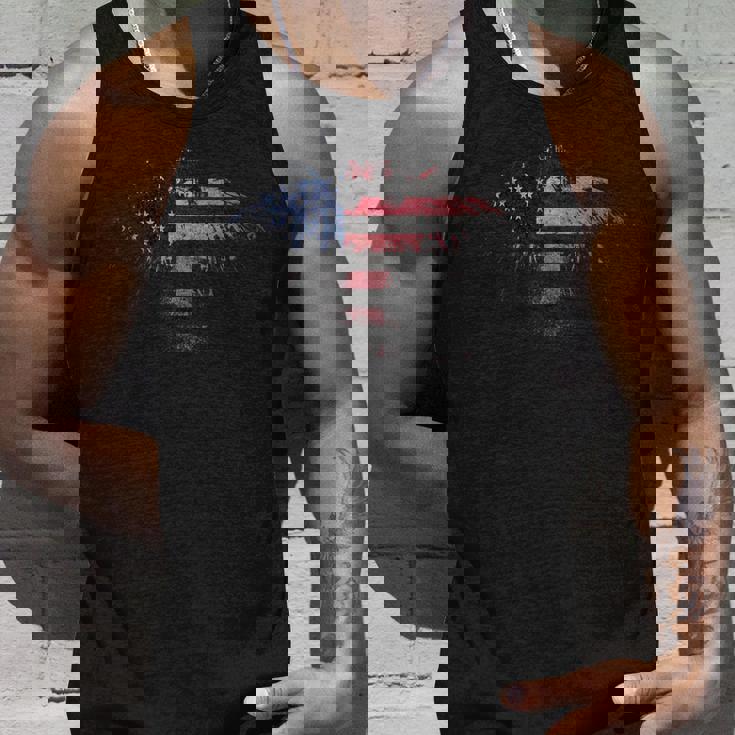 愛国的なアメリカンイーグルフラッグ タンクトップ 彼への贈り物