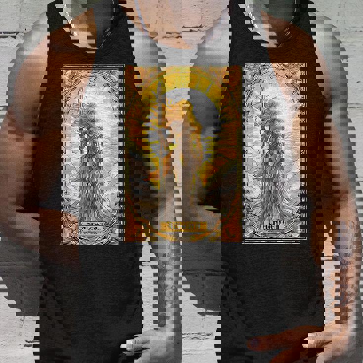 戦士の女神アテナ ギリシャ神話 タロットカード タンクトップ 彼への贈り物