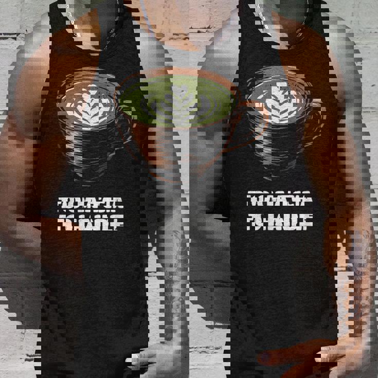 抹茶過ぎてラテ好きの抹茶 日本茶ラテ タンクトップ 彼への贈り物