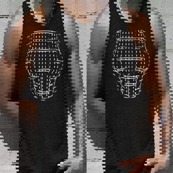 拡大胸 光学イリュージョングリッド 大きなおっぱい タンクトップ 彼への贈り物