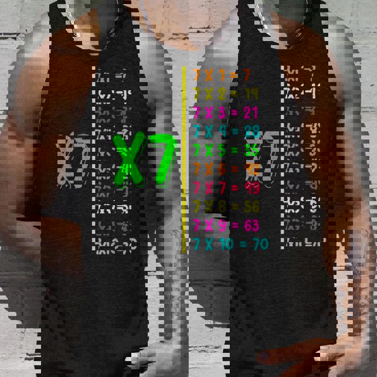 掛け算表7 小学生 算数の日 キッズ 男の子 タンクトップ 彼への贈り物