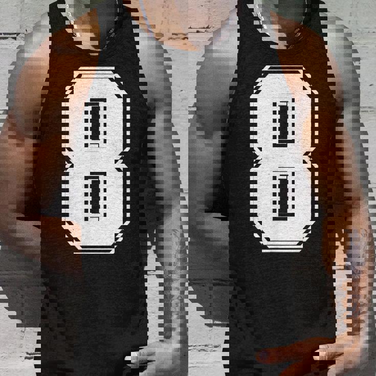 数字 8 スポーツジャージ ラッキーナンバー タンクトップ 彼への贈り物