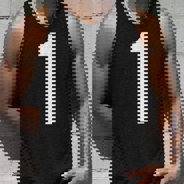 数字アルファベット 1 数字 タンクトップ 彼への贈り物