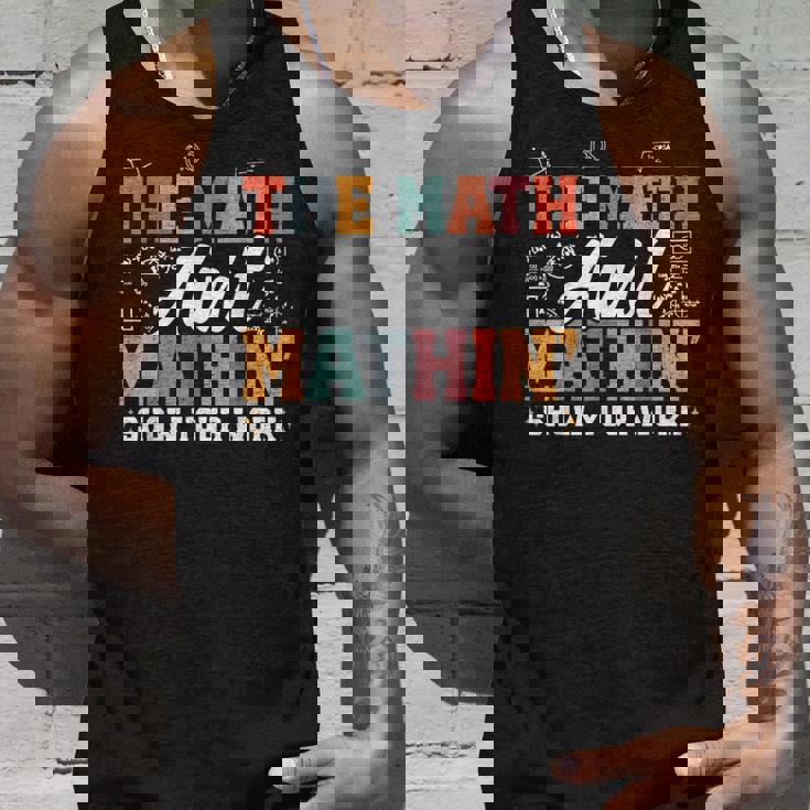 数学は数学じゃない仕事を見せて面白い数学教師 タンクトップ 彼への贈り物