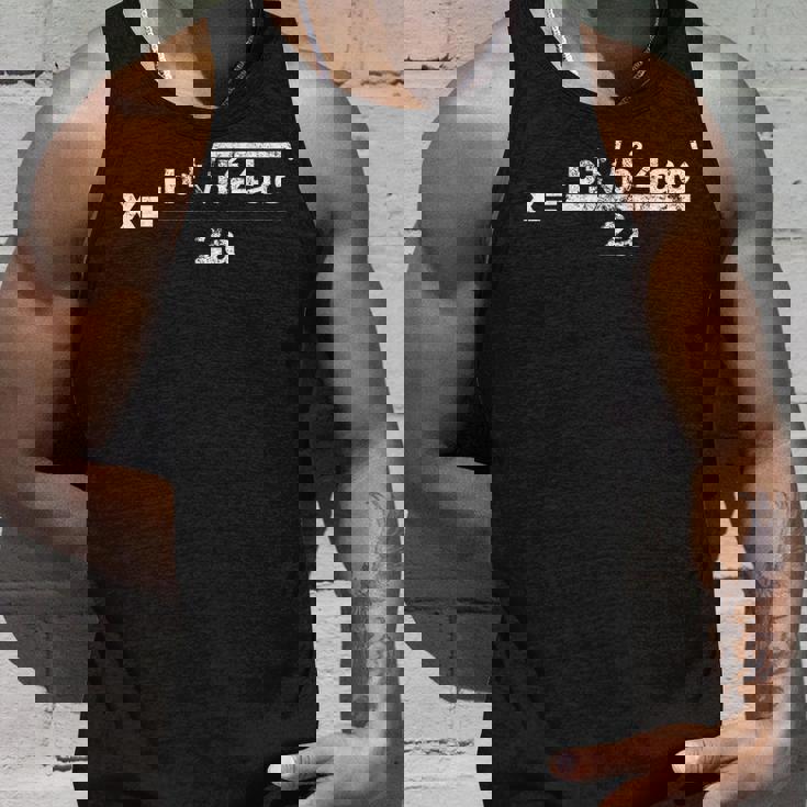 数学クラスの二次方程式 Quadratic Formula For Math Class タンクトップ 彼への贈り物