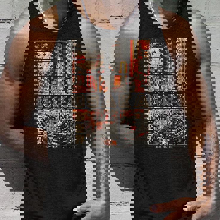 日本 大阪 ヴェイパーウェイヴ 日本語 レトロ な雰囲気 美学 タンクトップ 彼への贈り物