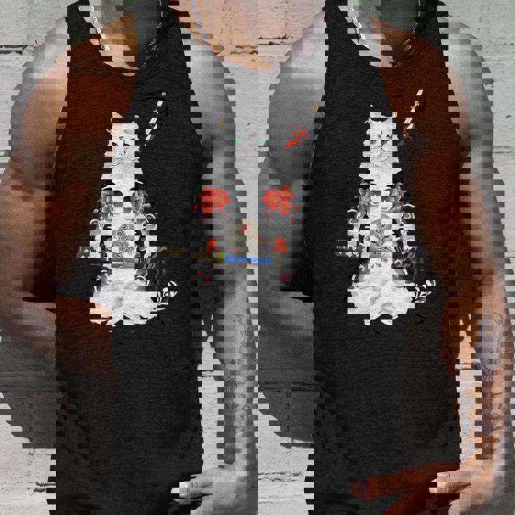 日本の侍猫刀忍者 ヤクザタトゥー タンクトップ 彼への贈り物