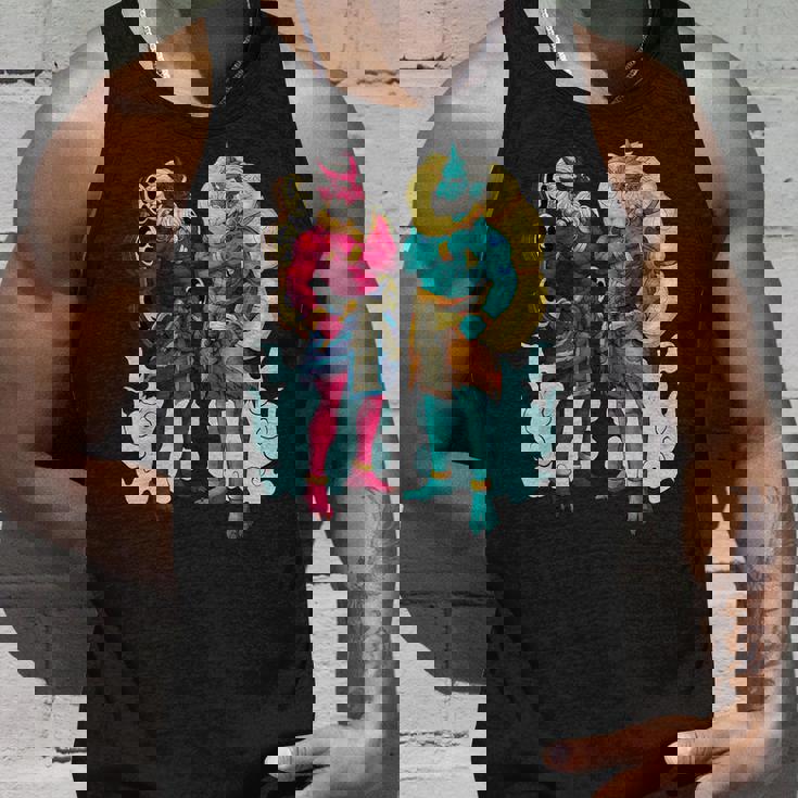 日本の神々 風神と雷神 タンクトップ 彼への贈り物