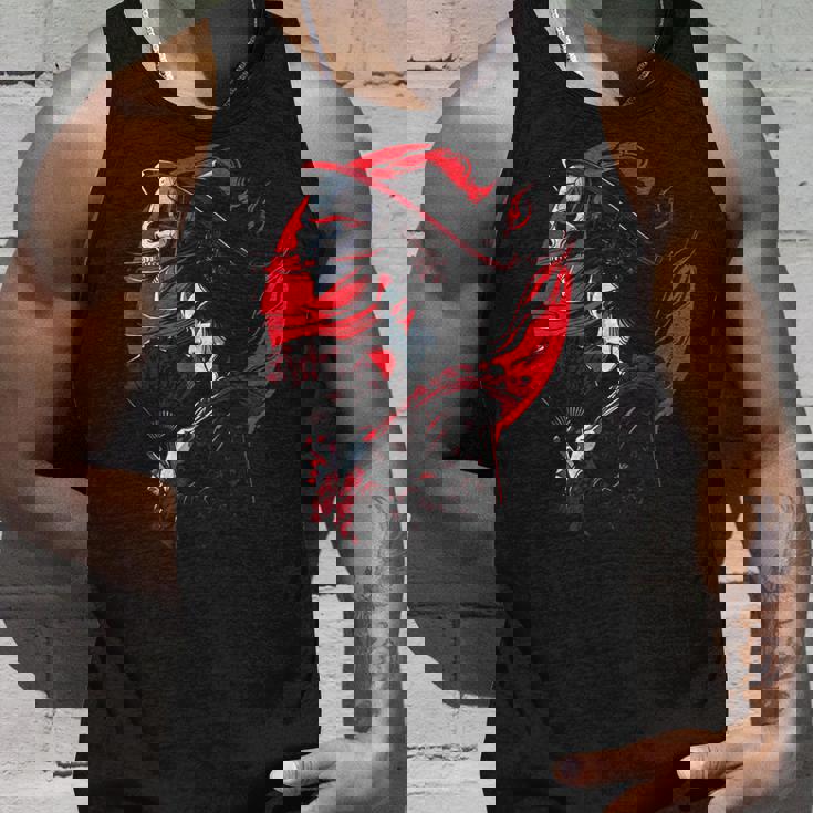 日本の芸者 死神 オタクゴス アニメ アート ファッション 2 タンクトップ 彼への贈り物