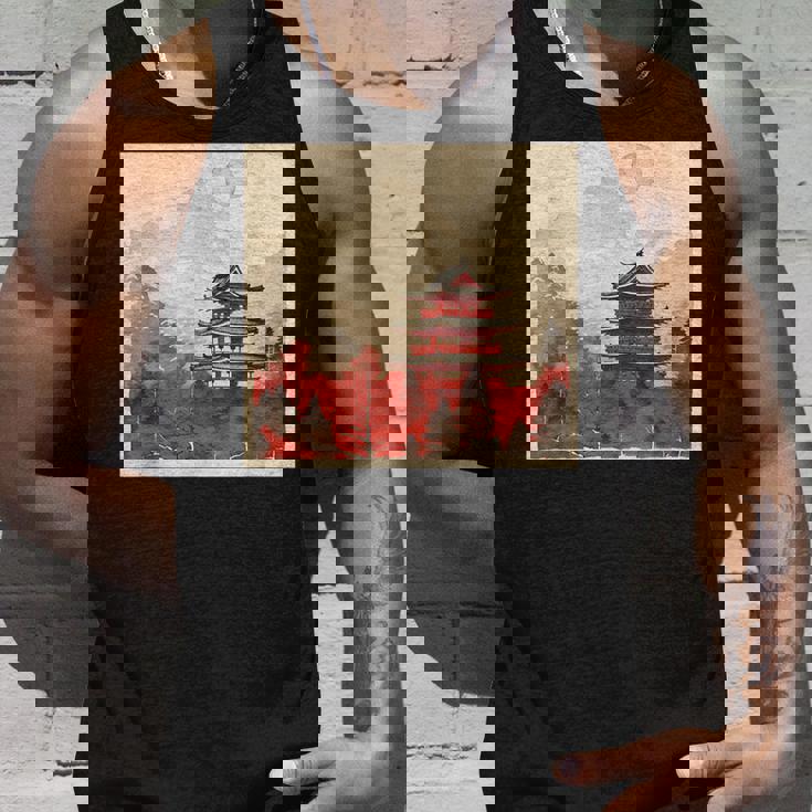 日本アジア アジア 日本風 ヴィンテージ レトロ 自然 タンクトップ 彼への贈り物